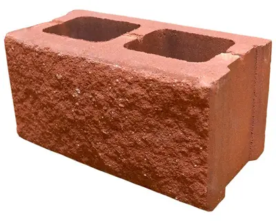 Колотый блок 40х20х20